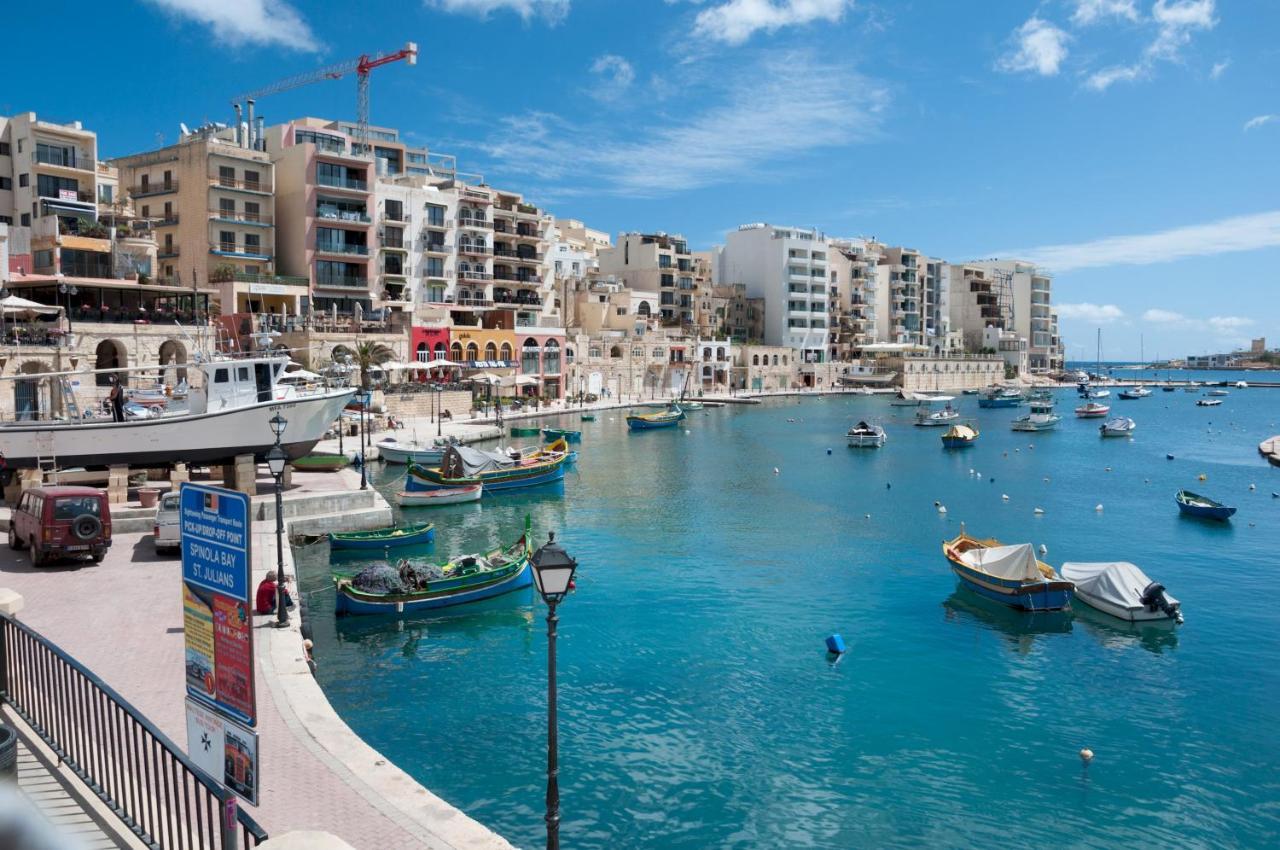 Chic 2Br Penthouse Steps From The Promenade Apartment Sliema Exterior photo