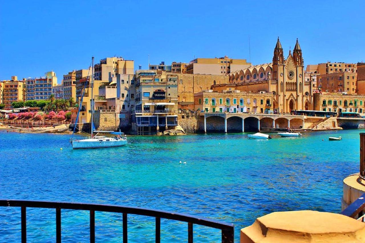 Chic 2Br Penthouse Steps From The Promenade Apartment Sliema Exterior photo